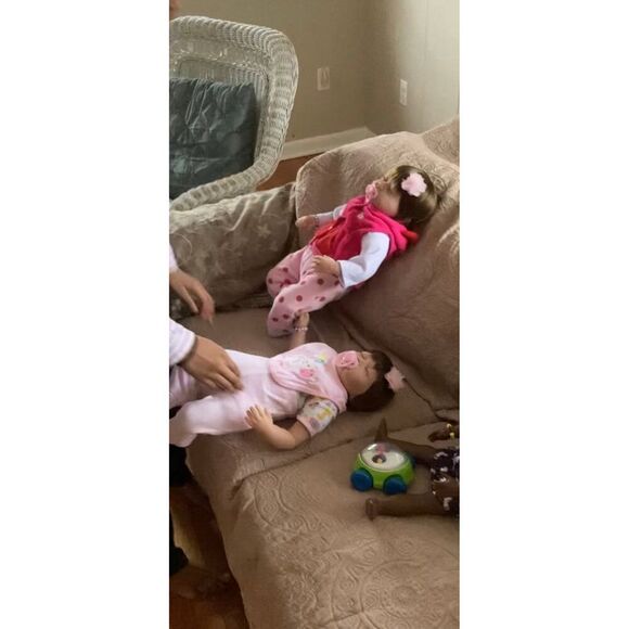 Charex Realistic Reborn Baby Doll - 22 Inch Lifelike Newborn Girl Toy With Real - Picture 10 of 15